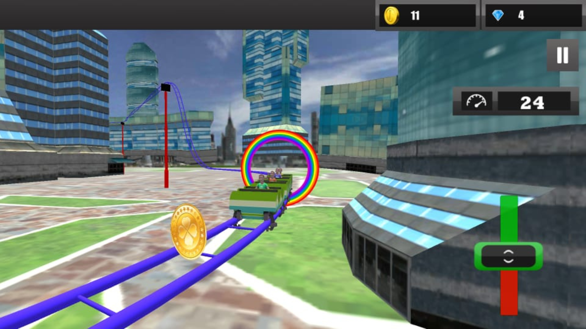 Xtreme Roller Coaster- Theme Park Games - App on Amazon Appstore