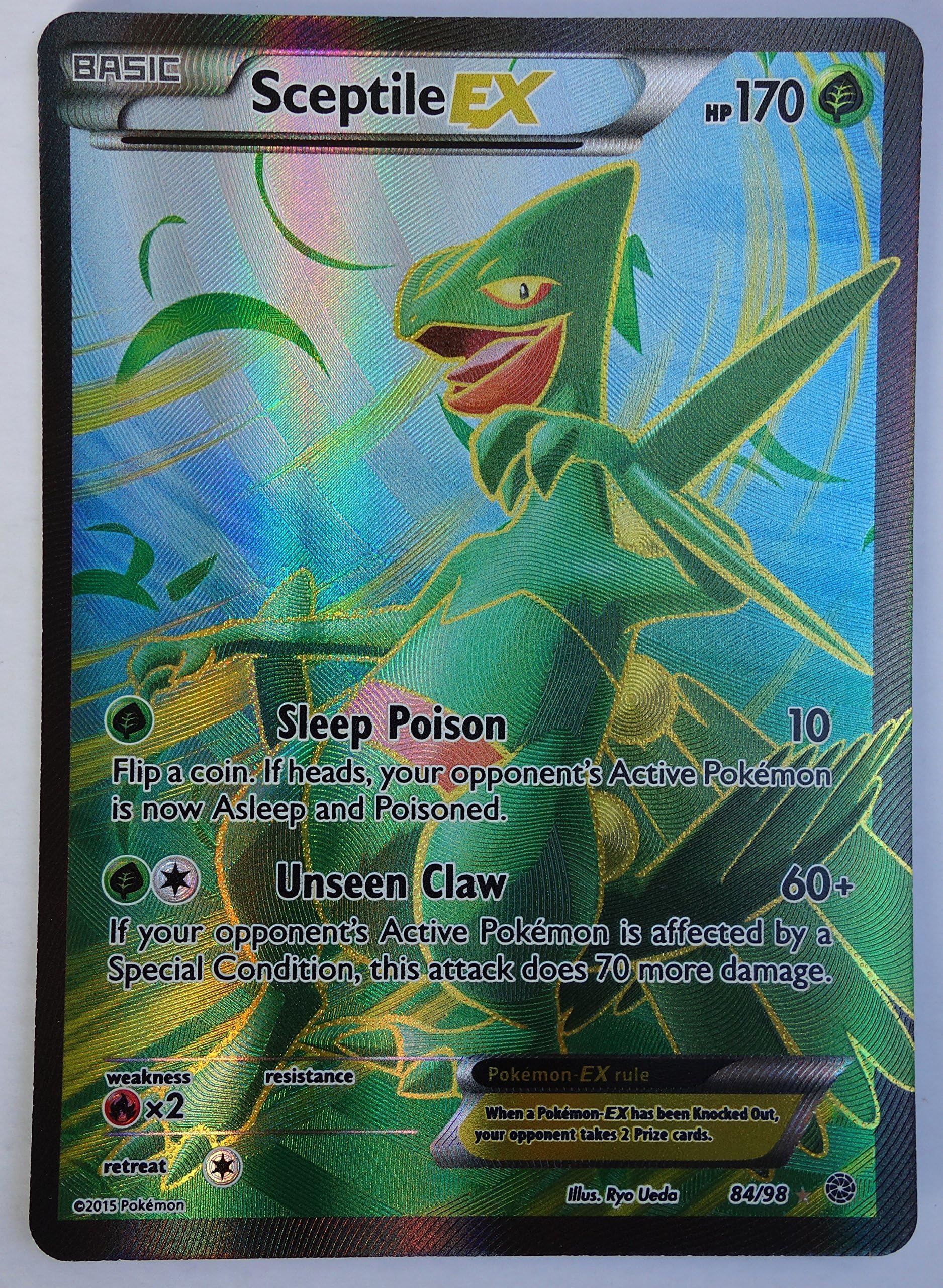 Pokemon- Sceptile EX 84/98, ANCIENT ORIGINS , ULTRA RARE, NEW , MINT