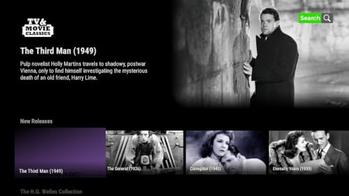 TV & Movie Classics – vue 3