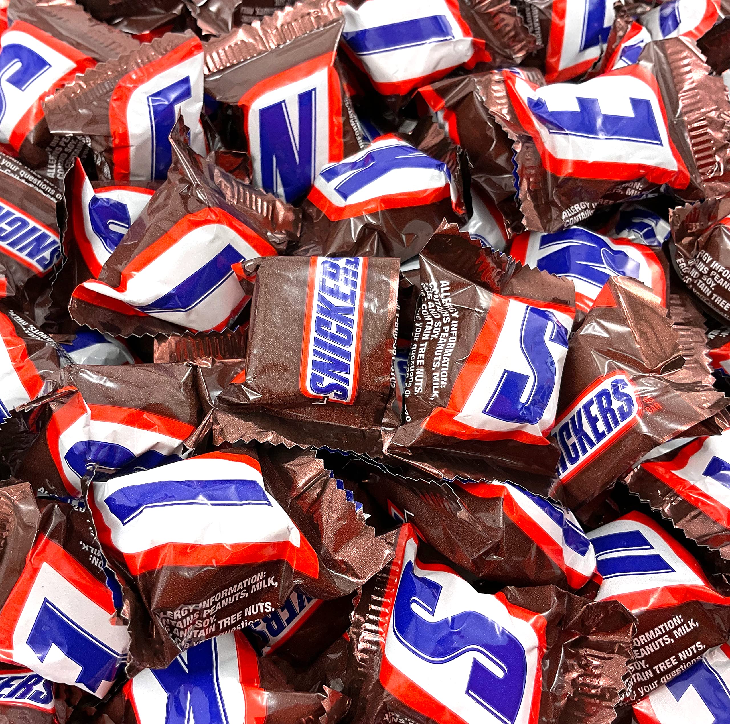 Buy LaetaFood SNICKERS Minis Milk Chocolate Candy Bars, Nougat Caramel