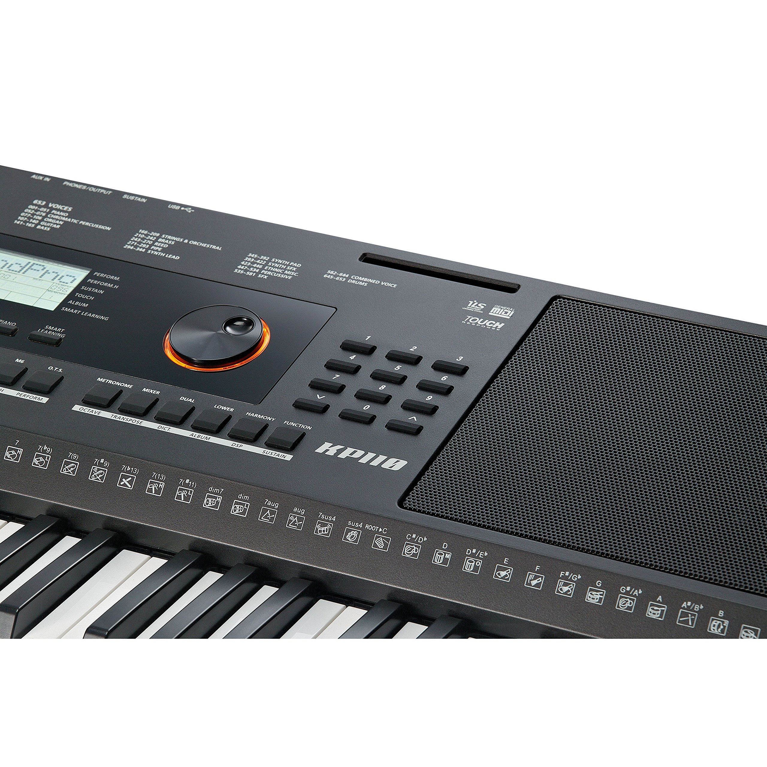 Amazon.com: Kurzweil KP-110 61 Key Portable Arranger Black