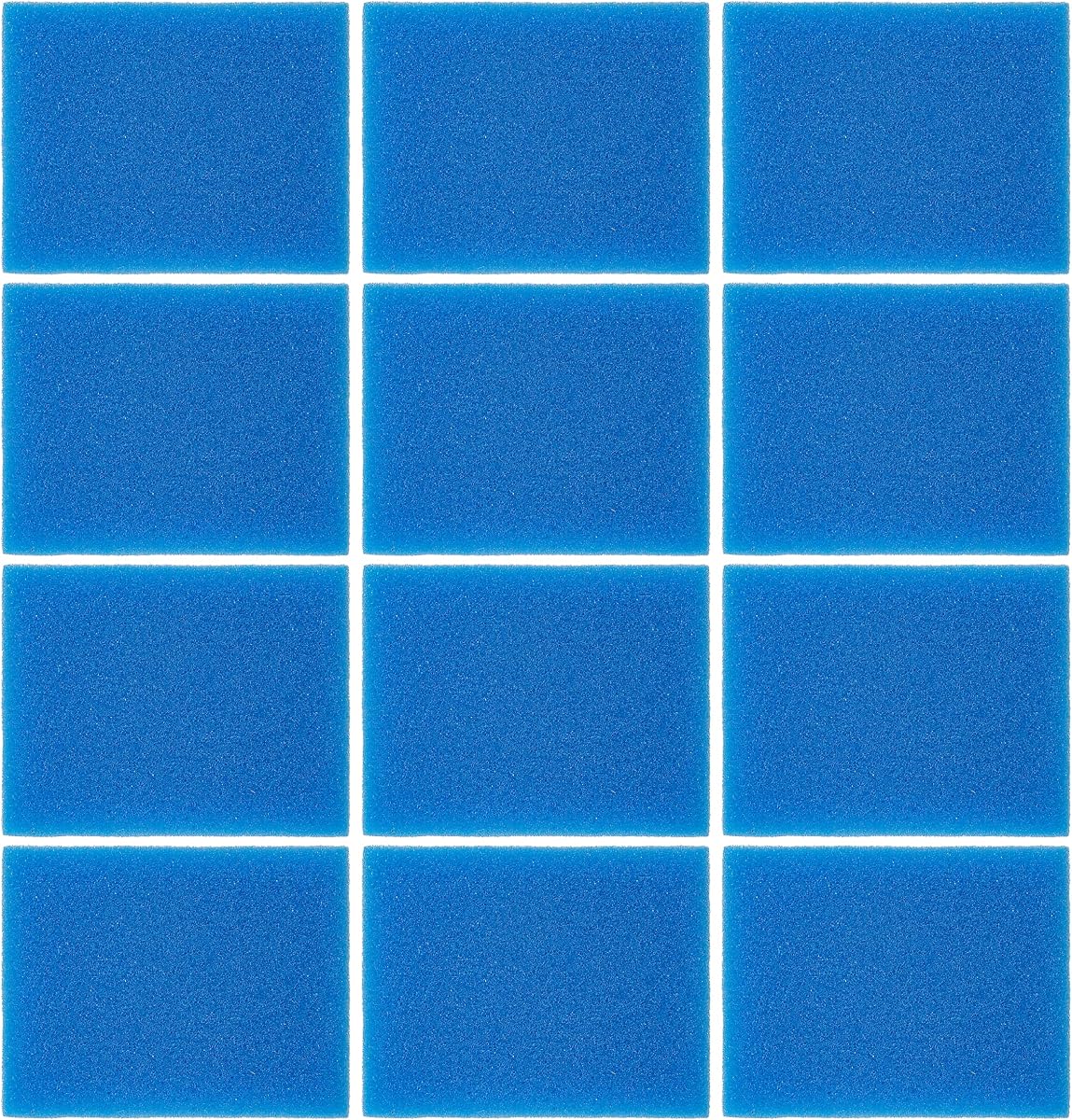 12PCS Filter Sponges Replacement Compatible with Tineco IFloor HF10E-01, Complete Cordless Wet Dry Vacuum Cleaner Spare Parts Accessories (Blue)