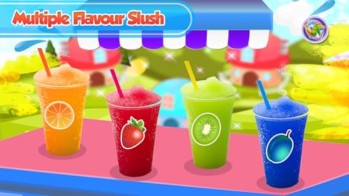 Frozen Slush Rainbow Ice Cream : Craft Colorful Slushy Delights - Frozen drink simulator