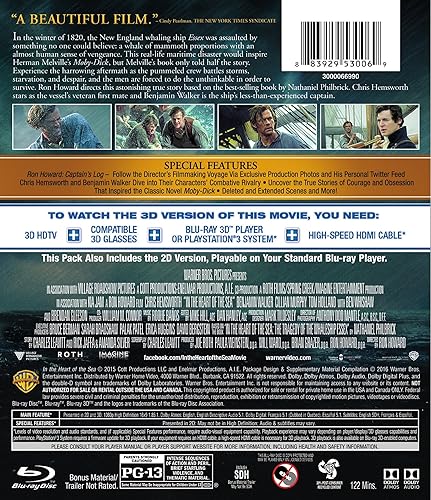 Miniatura 2 de In the Heart of the Sea Blu-ray HD3D  Blu-ray