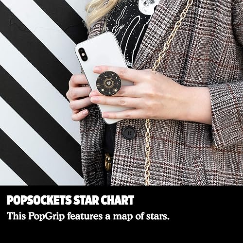 Vista 100 de PopSockets - Agarre para teléfono con soporte expandible, agarre adhesivo, esmalte - Lunar Dreams Sueños Lunares