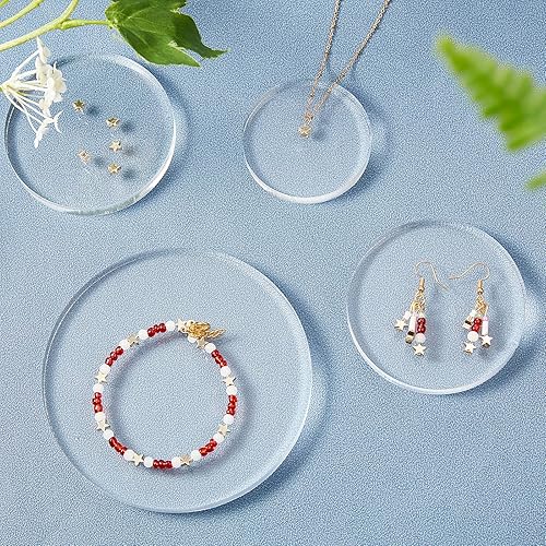 Miniatura 6 de PH PandaHall 60 cuentas de estrella chapadas en oro de 14 quilates, cuentas de estrella centelleante de 0.236 in de larga duración, cuentas