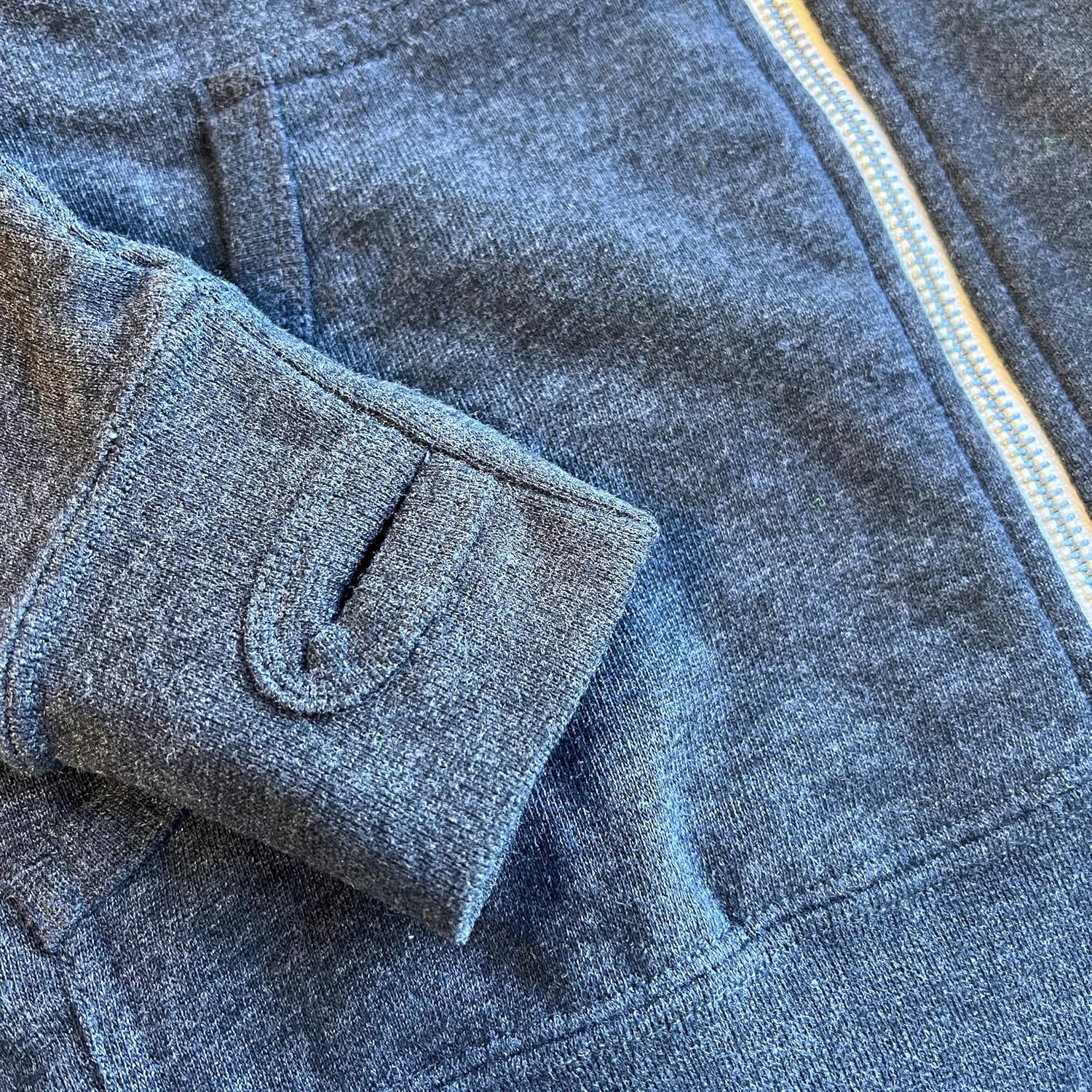 Mikuni Charcoal French Terry Full Zip Hooded Sweatshirt