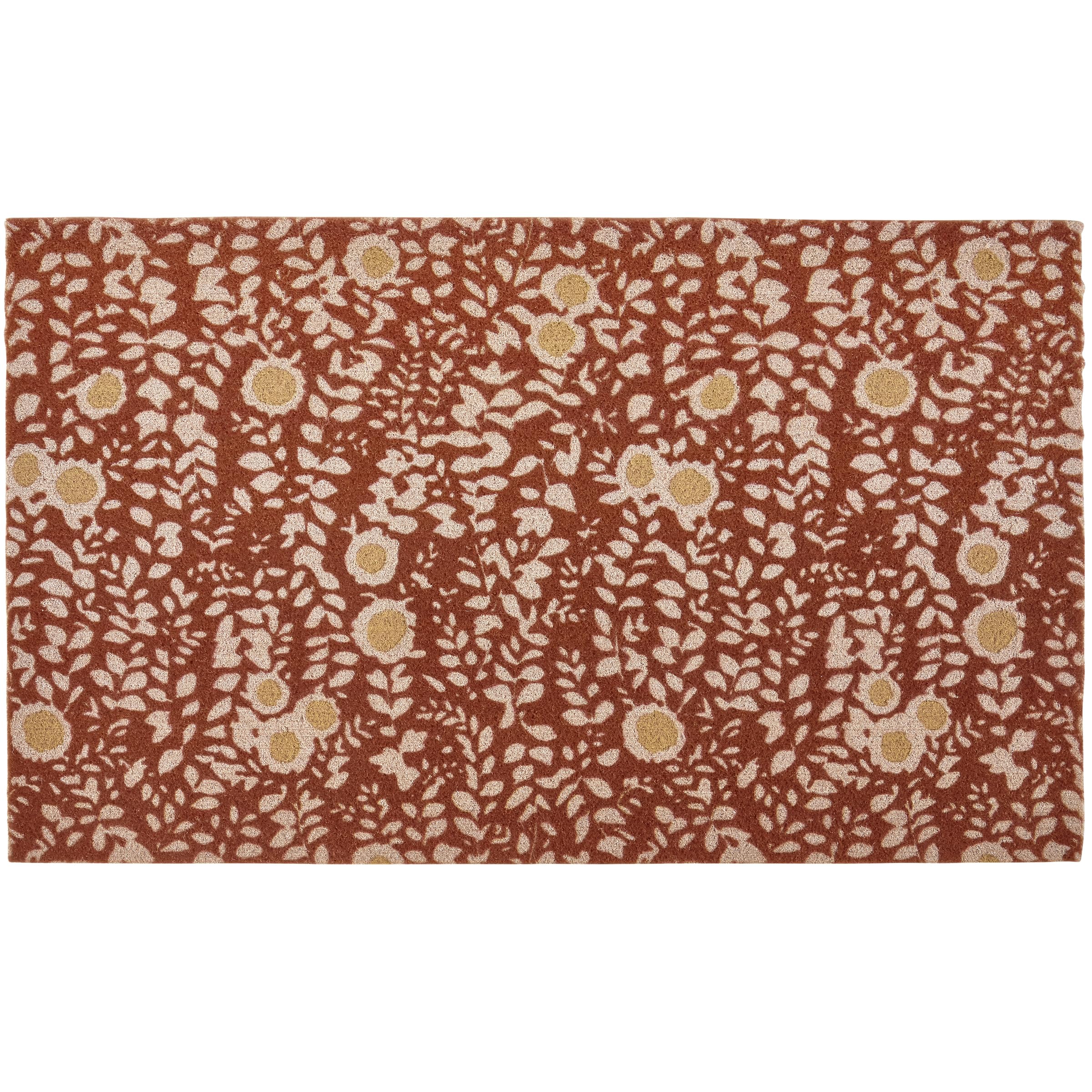 Tapis fleurs sauvages d'automne pour créer une ambiance de salon chaleureuse