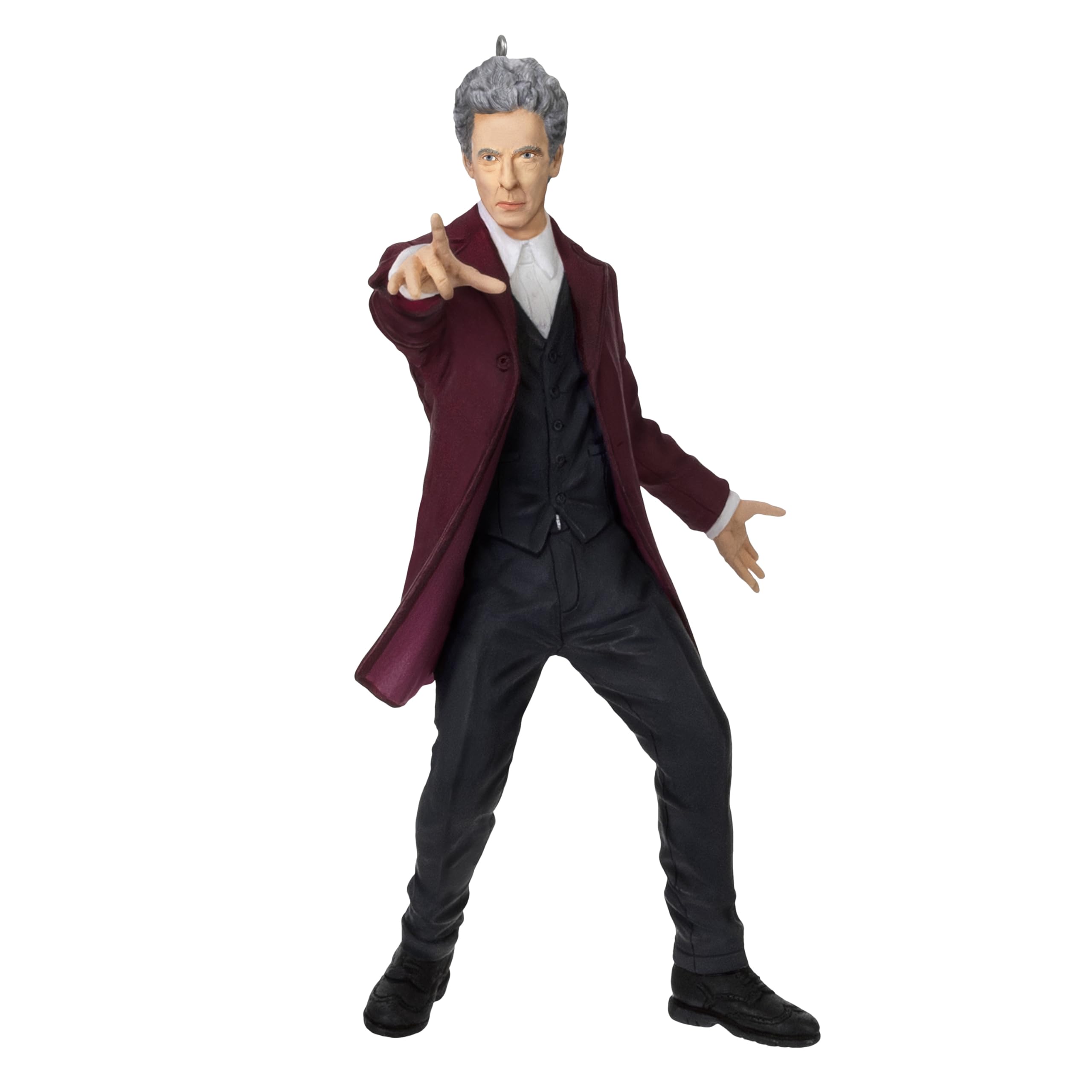 Hallmark Keepsake Grey Christmas Ornament 2024, Doctor Who The Twelfth Doctor, Tv Show Gifts