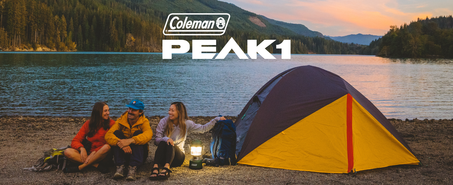 Amazon.com : Coleman PEAK1 Premium Backpacking Tent Waterproof