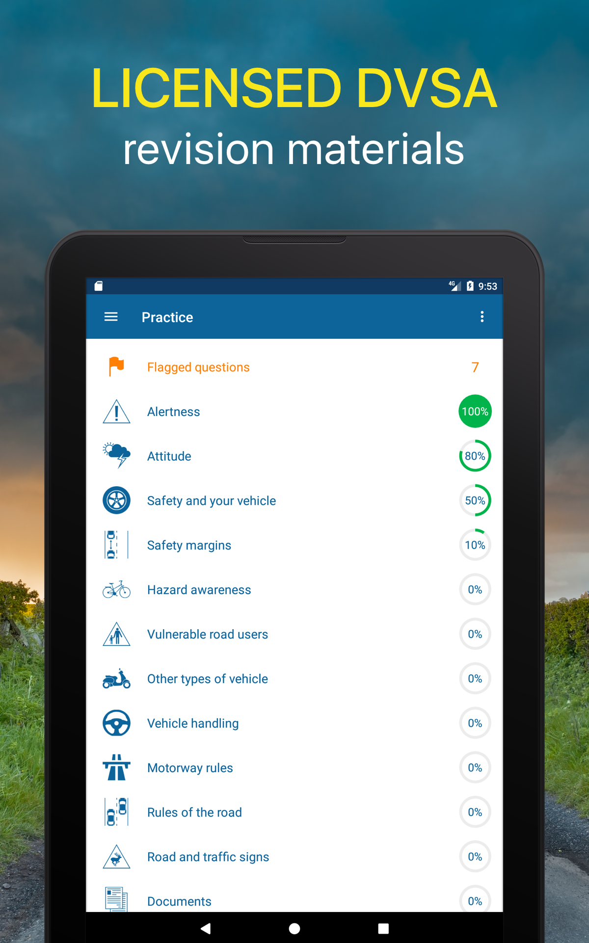 Driving Theory Test Kit 4 in 1 - App on the Amazon Appstore