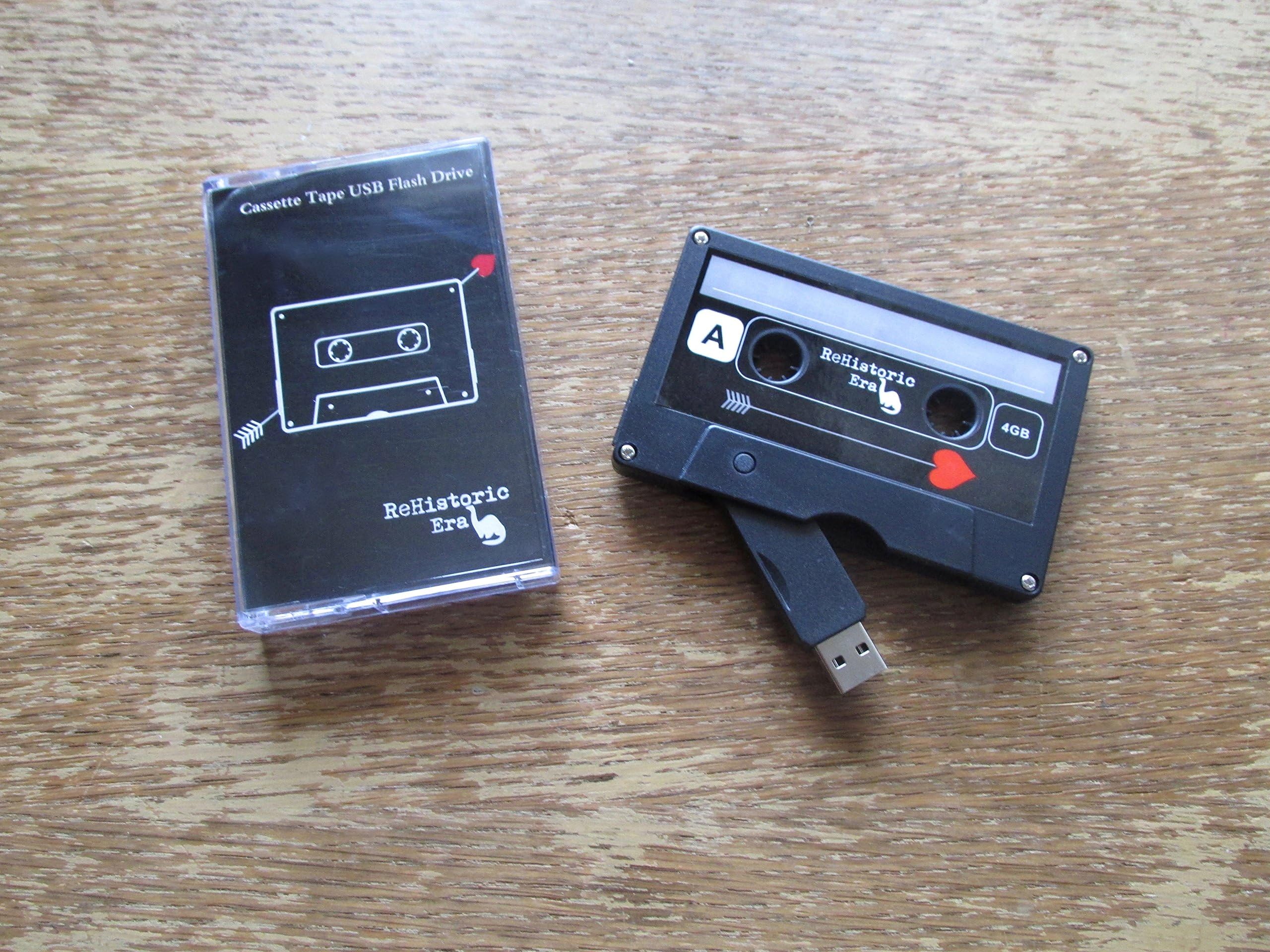 Cassette Tape USB Stick Flash Drive, 1 GB, 2.0 USB-Cupid Design, Data Storage, Flash Drive, Jump Drive, Computer Data, Music Storage, Picture Storage