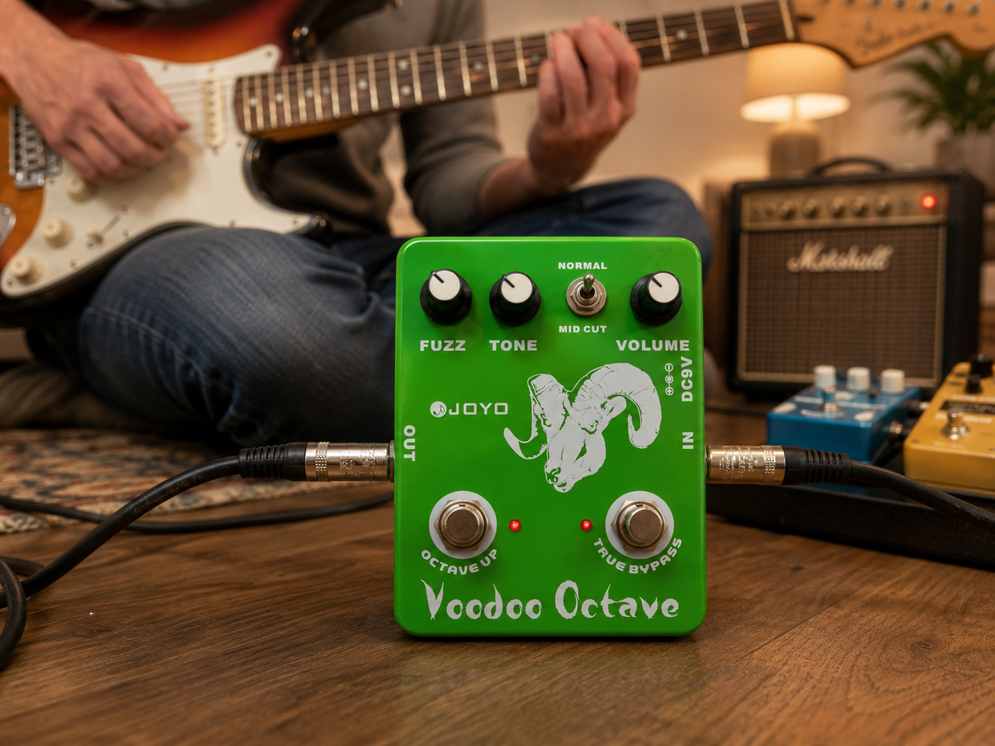 ギター tele.4 octave fuzz Amazon.com: JOYO Octave Fuzz Guitar Pedal, Germanium-Driven 60's