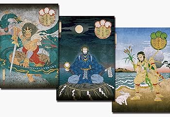 Amazon | 八百万の神 ポストカード12枚セット | ポストカード
