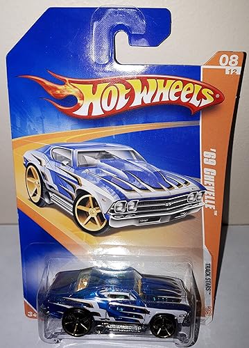 Miniatura 2 de Hot Wheels 2009-062 Track Stars '69 Chevelle Blue Escala 164