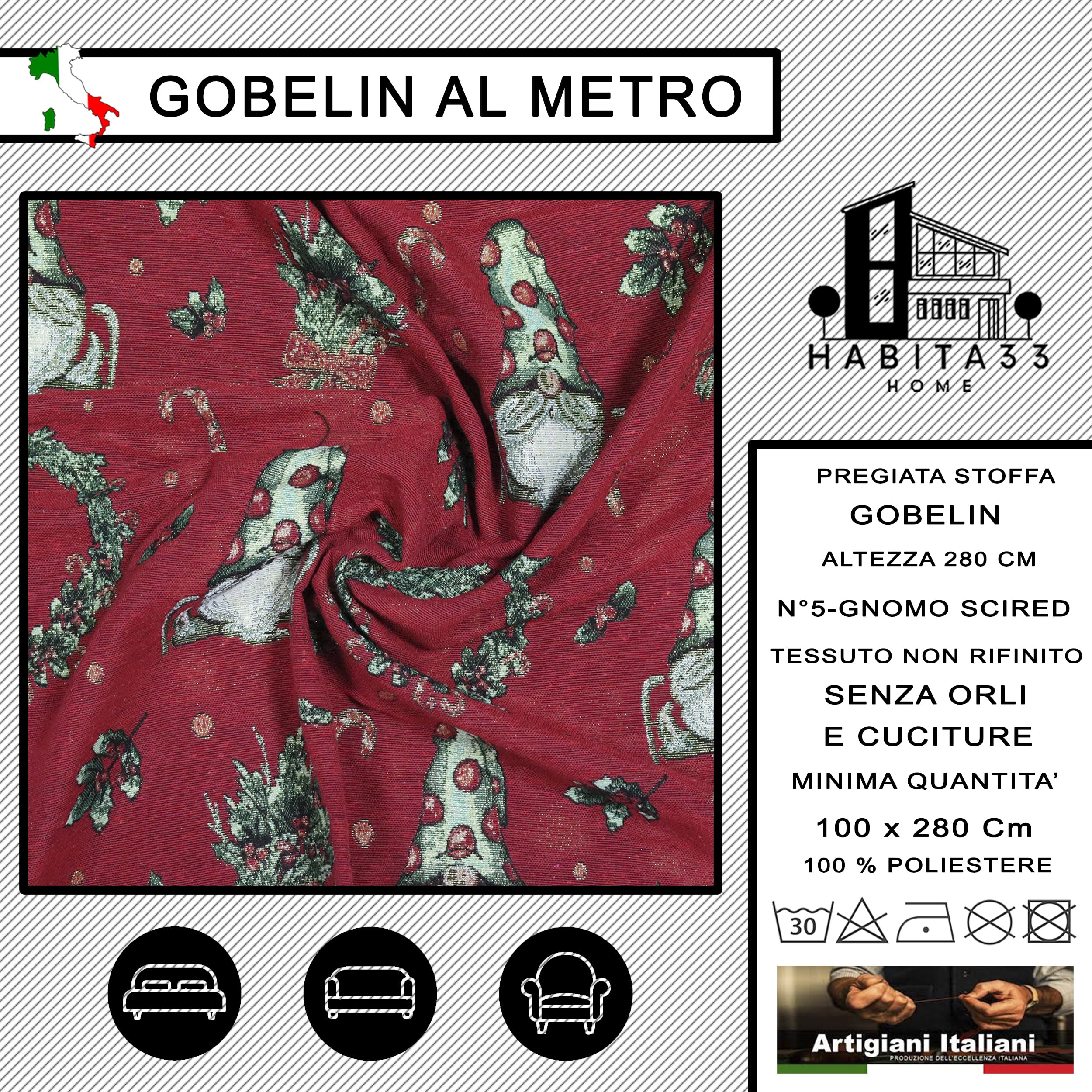 Tessuto Loneta di Cotone Fantasia Stampa Floreale, Stoffa per Arredo Casa Tovaglie Cuscini Tendaggi H 280 CM Motivo Camelia, Sfondo Beige (Rosa, Metro (100x280cm