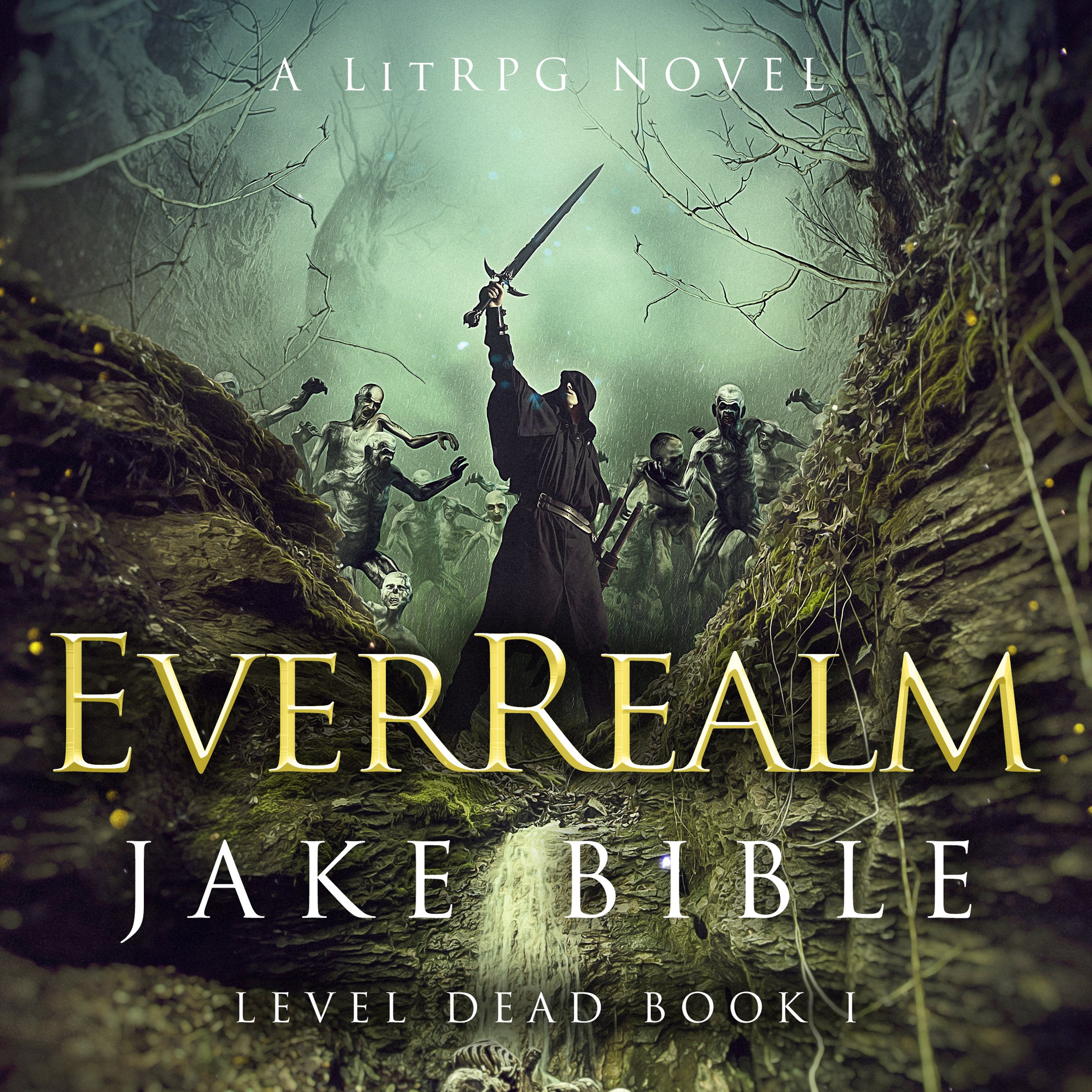 Cover art for EverRealm: A LitRPG Novel