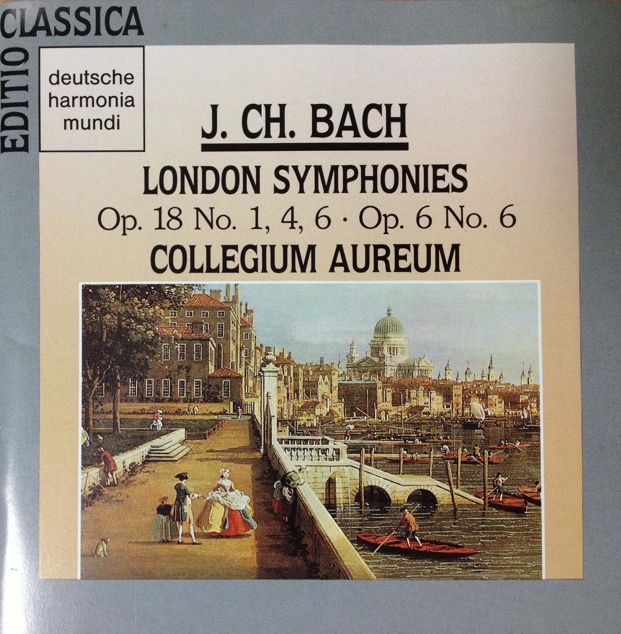 4 London Symphonies [Audio CD] Bach, J.C. and Collegium Aureum