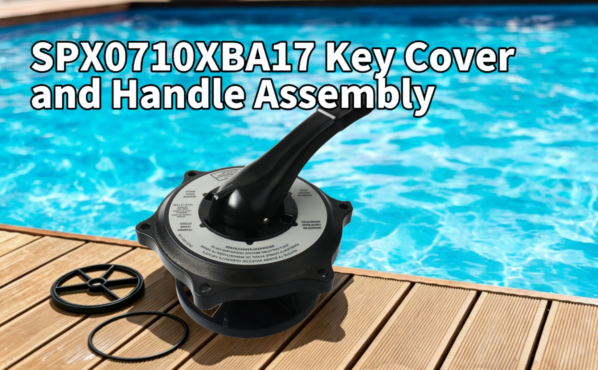 Amazon.com: SPX0710XBA17 Key Cover and Handle Assembly for Hayward