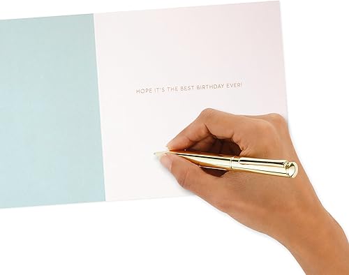 Vista 5 de Hallmark Tarjeta de cumpleaños de firma (Best Birthday Ever)