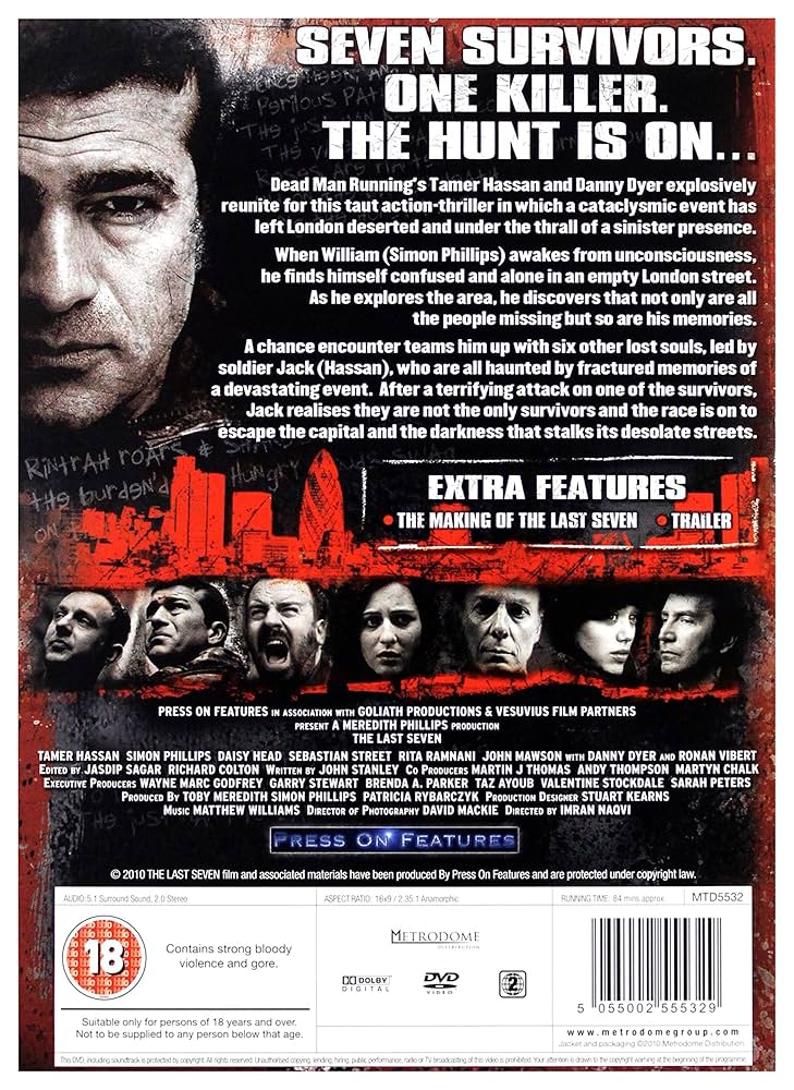 The Last Seven [DVD]: Amazon.co.uk: Danny Dyer, Tamer Hassan