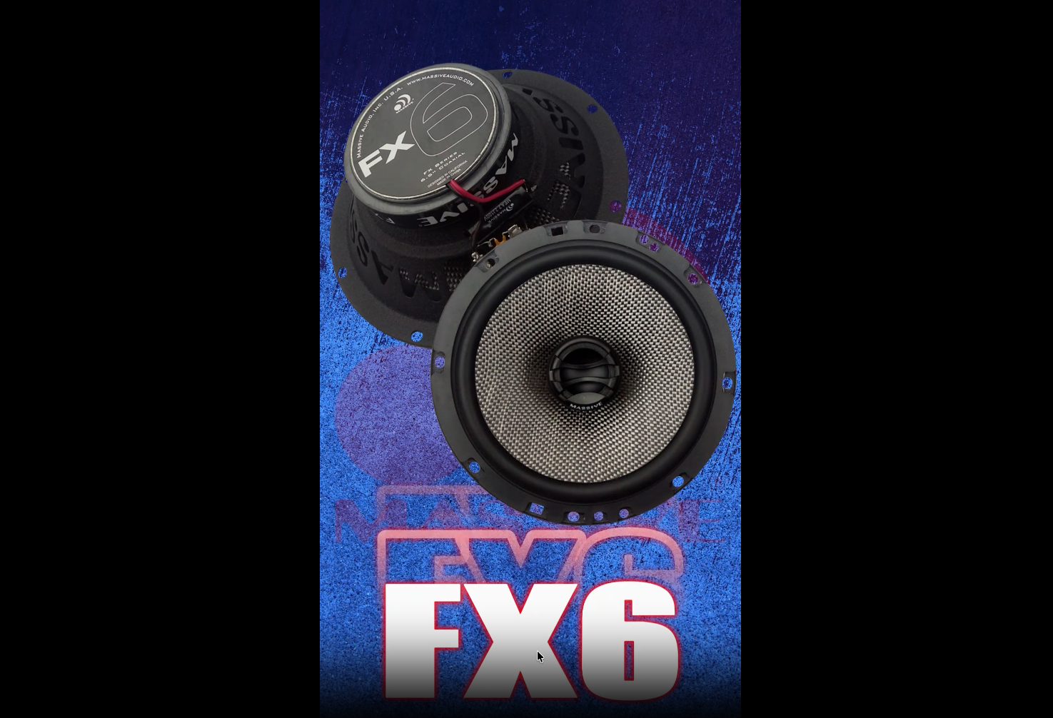 Amazon.com: Massive Audio FX6 6.5