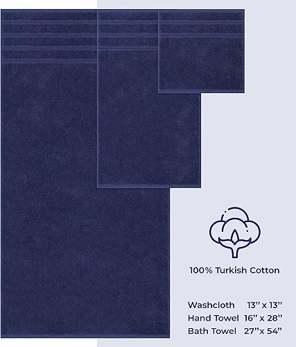 Miniatura 9 de American Soft Linen Paquete de 4 toallas de baño, 4 toallas de mano y 4 paños de baño