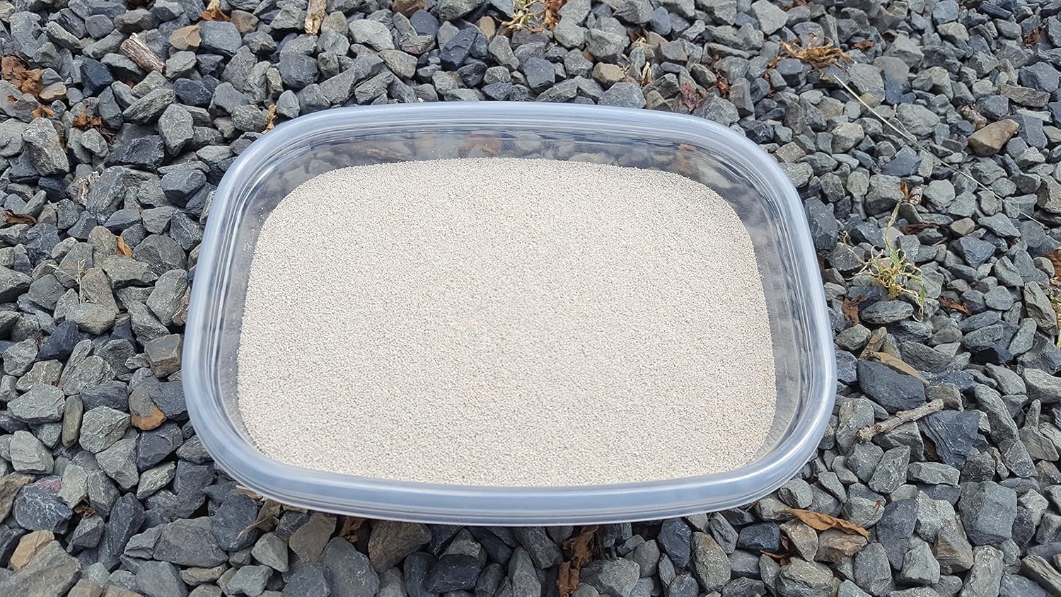 Non Toxic Colored Sand 25 Pound Cream/Natural