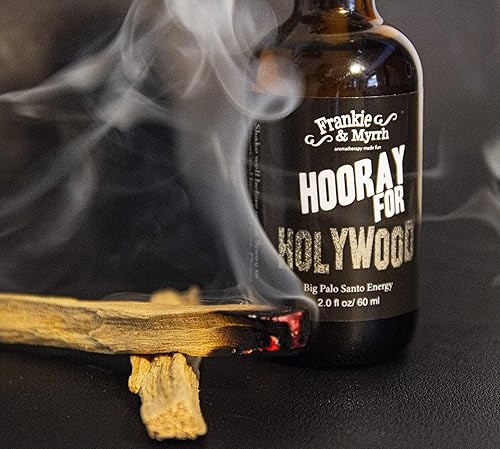 Miniatura 3 de Frankie & Myrrh Palo Santo - Spray para manchas | Hurra para Holywood | Limpieza de cristales, energía, rejuvenecimiento, meditación | 100% puro