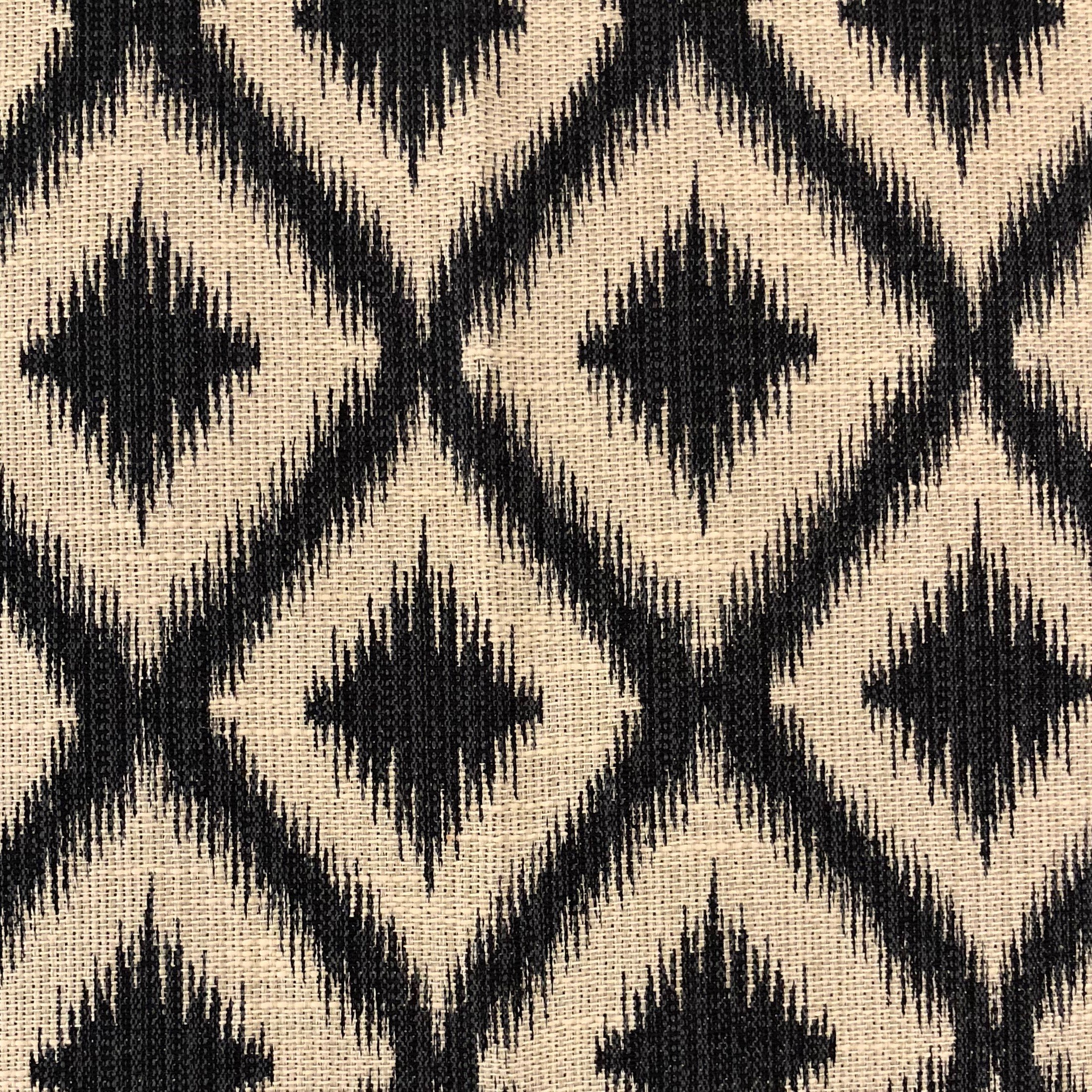 Plutus Diamond Embers Gray and Beige Luxury Throw Pillow - Double sided 24" x 24"