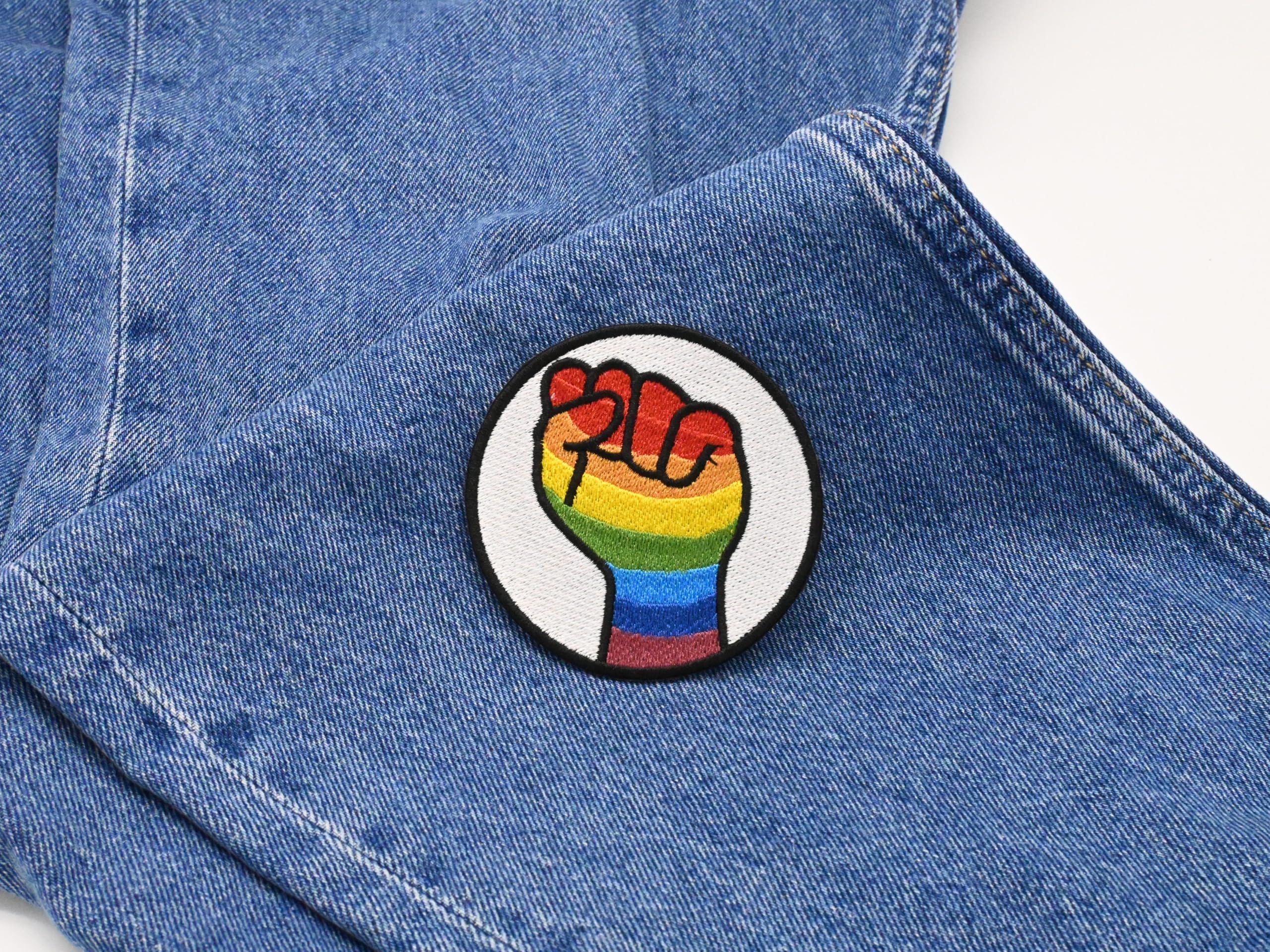 Toppe termoadesive fai-da-te Toppe LGBT sui vesti Toppa