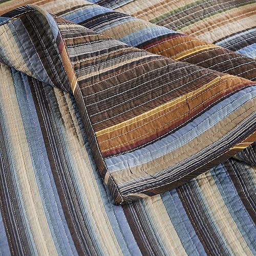 Miniatura 5 de Greenland Durango Juego de colchas para el hogar 2 piezas Algodón Multicolor King