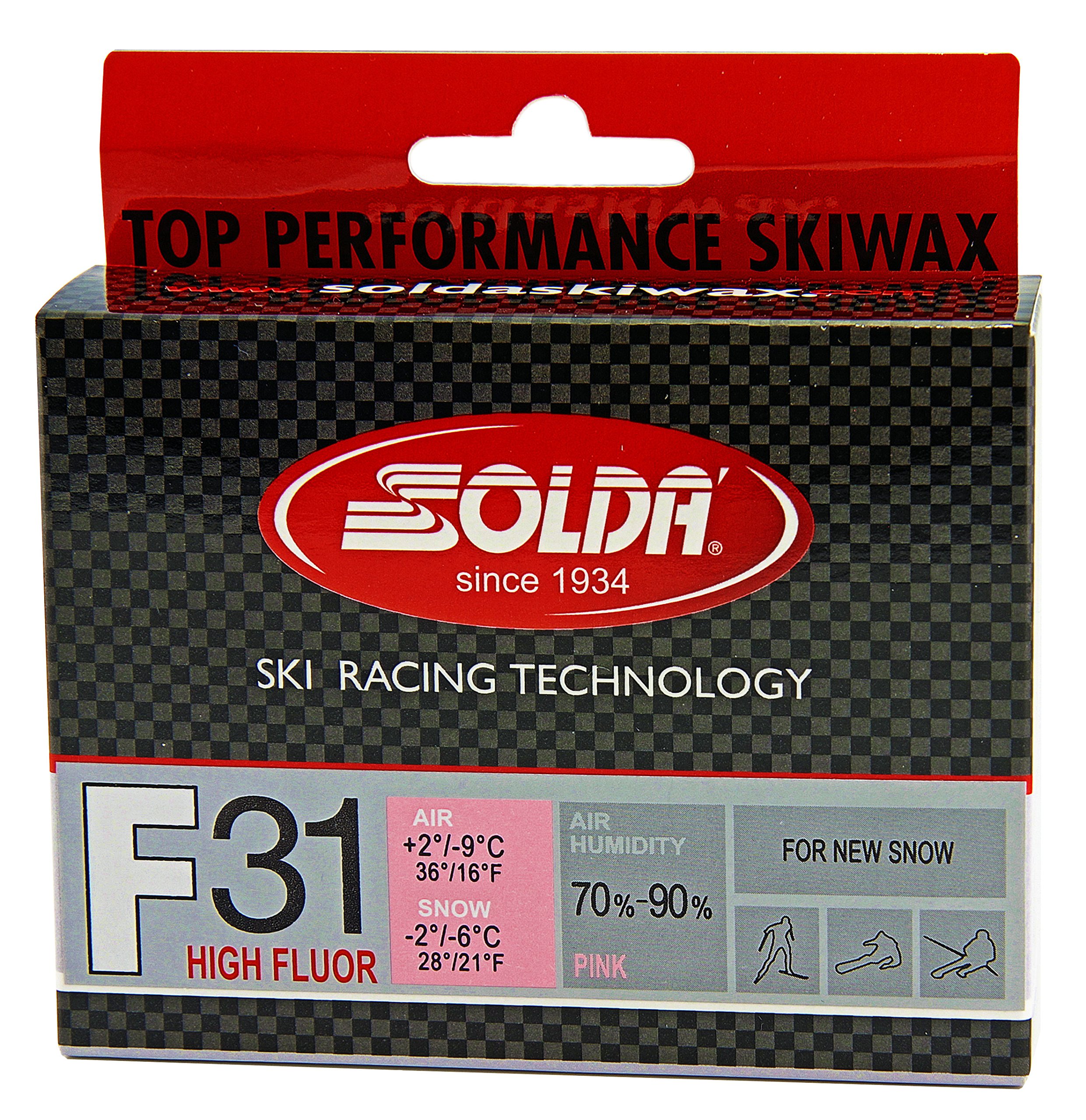 SOLDA' F31 rosa - Sciolina solida alto-fluorurata, 75 gr