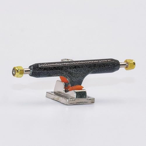 Miniatura 4 de V1 - Camiones de diapasón con bujes de uretano profesional mejorados y copa de pivote, 1.339 in 1.260 in de ancho, pasador invertido (negro, 1.339