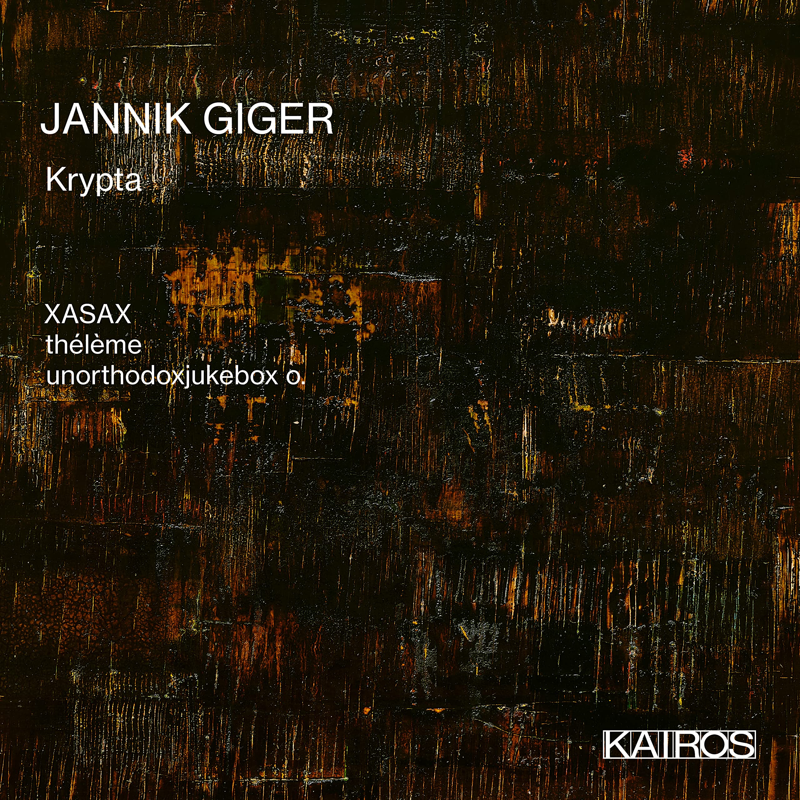 Jannik Giger: Krypta