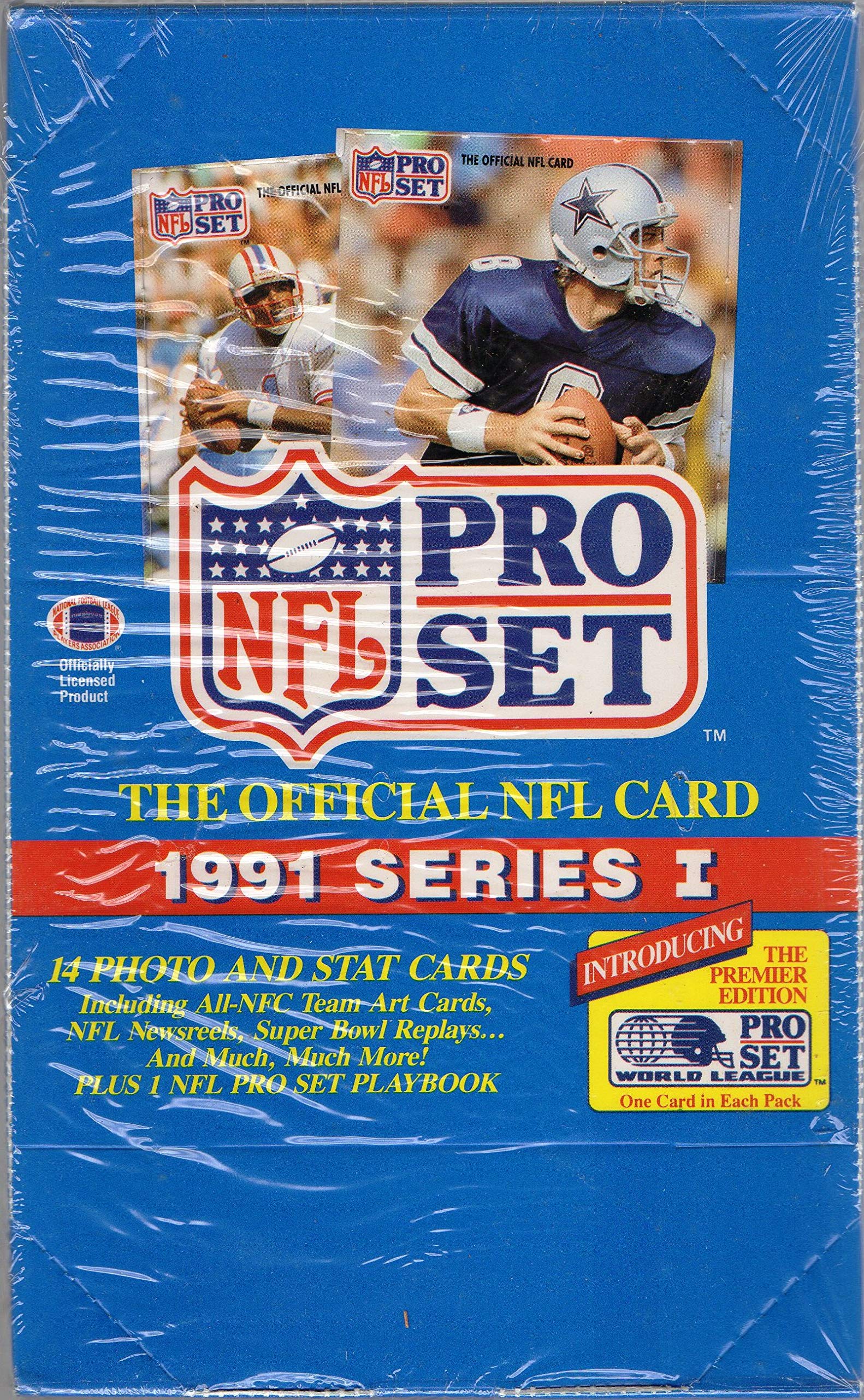 Amazon.com: 1991 ProSet Football Cards Series 1 Box (36 packs/box