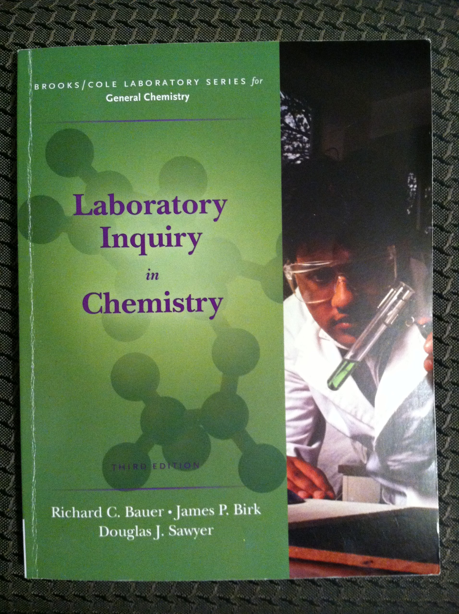 Buy Laboratory Inquiry in Chemistry (Brooks / Cole Laboratory Series for General Chemistry) — BookShops.in