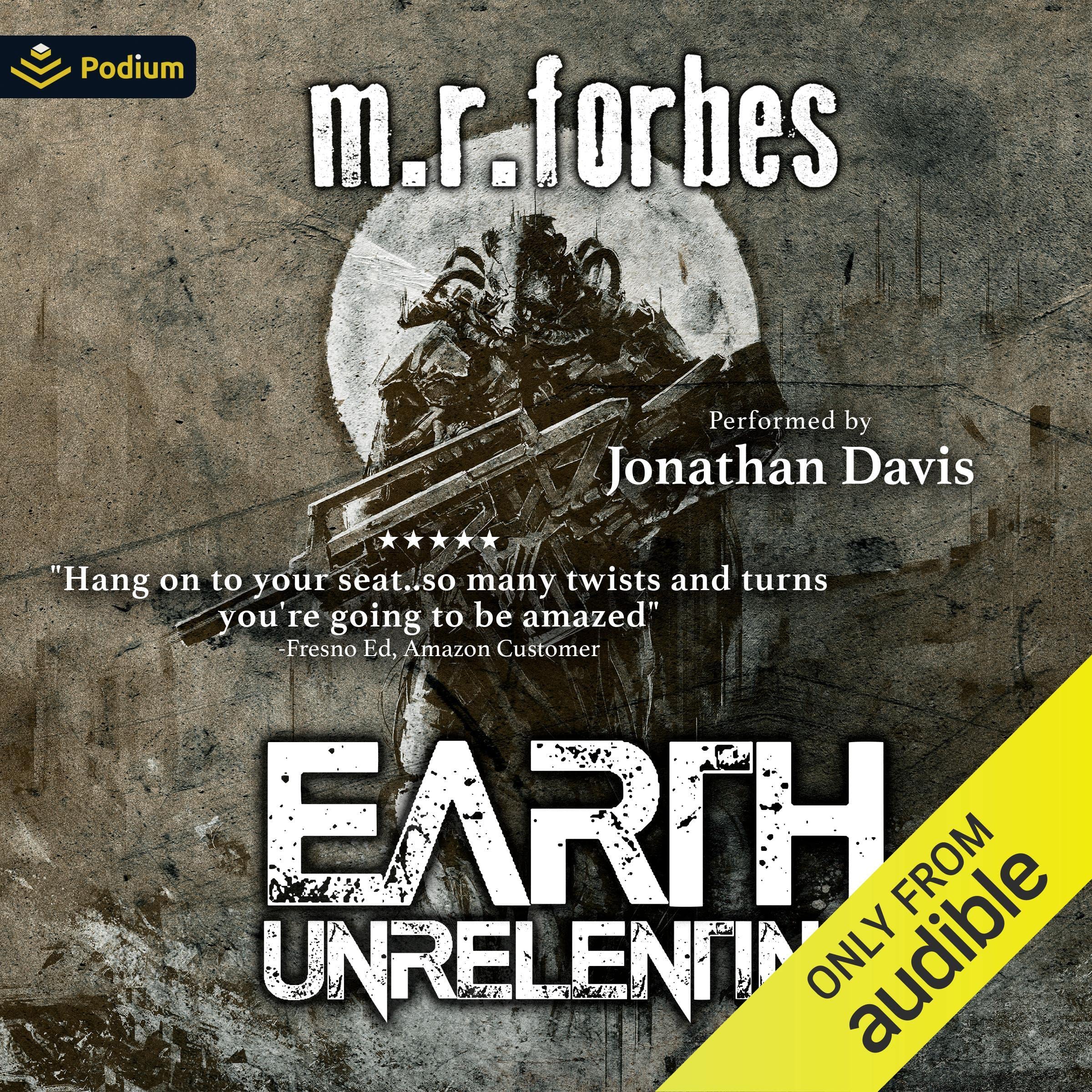 Cover art for Earth Unrelenting