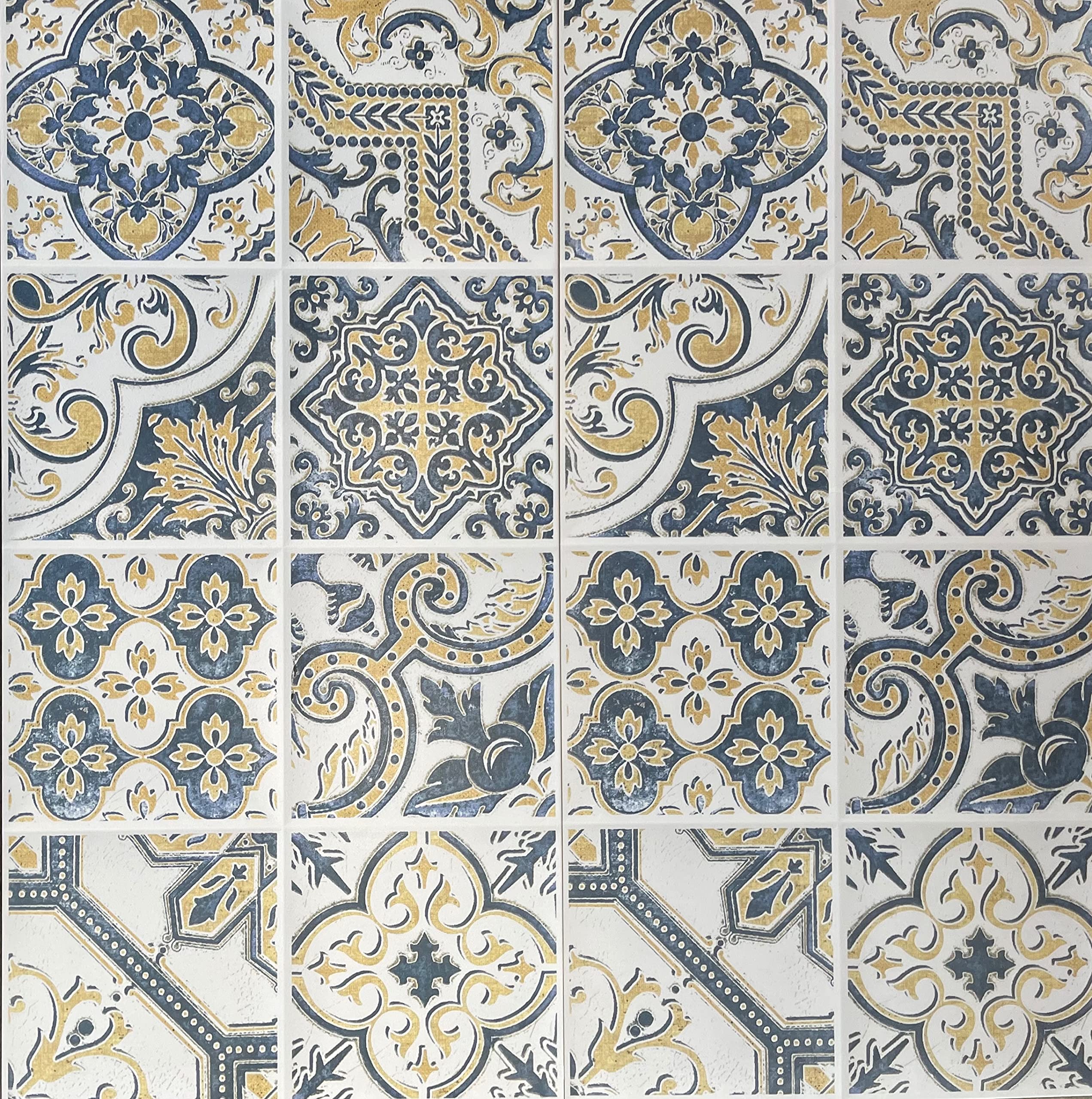 Moroccan Mosaic & Tile House Bari 12 x 24 Ceramic for Wall Floor in Multi-Color