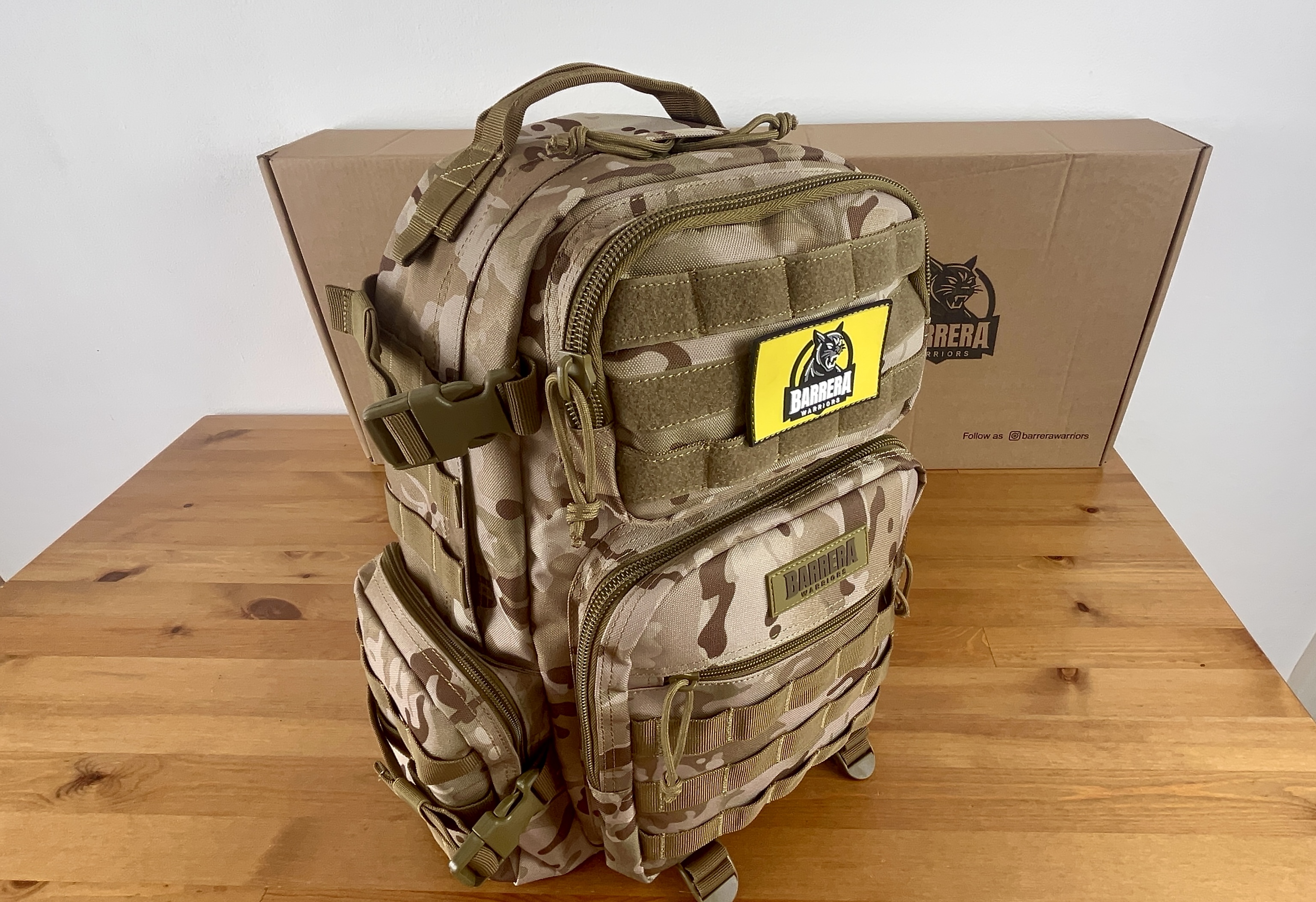 Amazon.com: BARRERA Tactical Backpack 25L, Small Military MOLLE