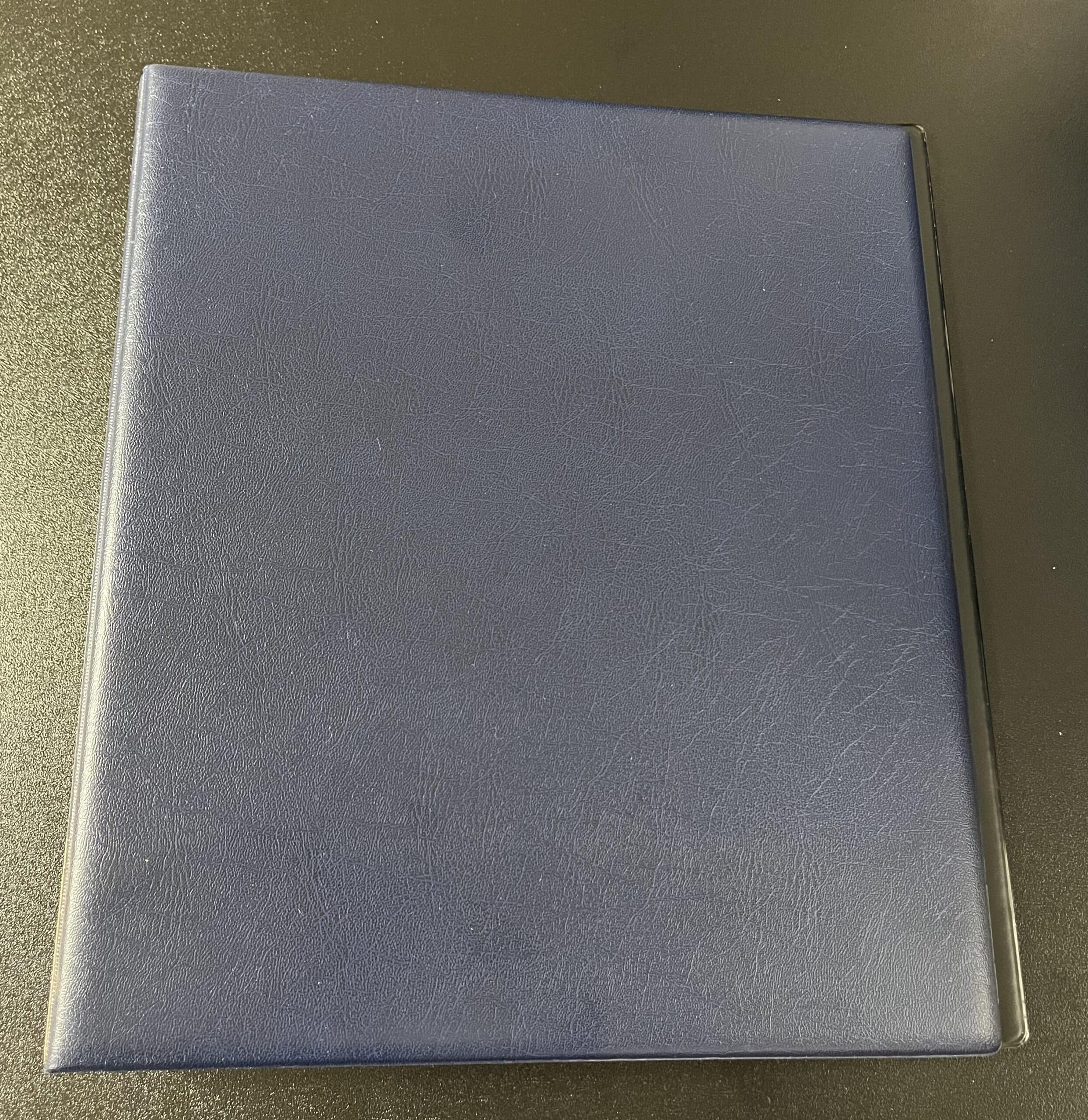Safe Blue Albums Marino Fdc Binder In With 15 Pages