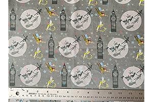 Peter Pan Face Mask Fabric by the Yard