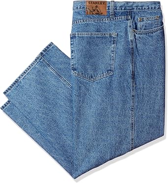 Amazon.com: Stanley Workwear - Pantalones vaqueros de mezclilla para  hombre, 100% algodón, 13,5 onzas, 5 bolsillos : Ropa, Zapatos y Joyería