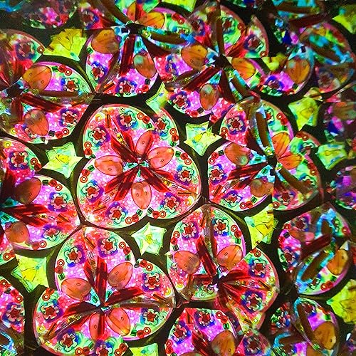 Miniatura 7 de AL QAYIM Caleidoscopio de latón hecho a mano, estética vintage, acabado antiguo, juguete perfecto con lente de espejo 3D para niños, amigos y