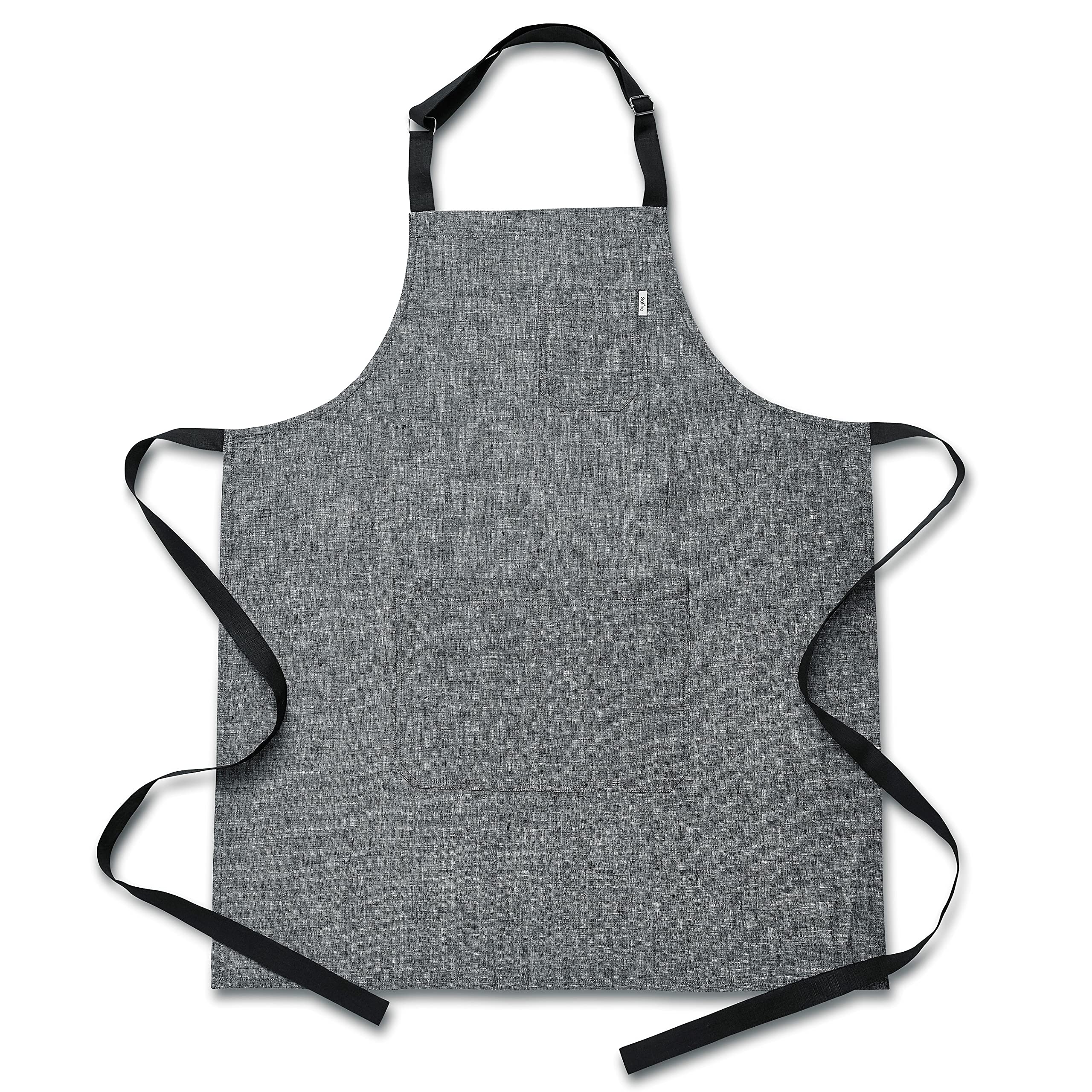 Solino Home Linen Bib Apron