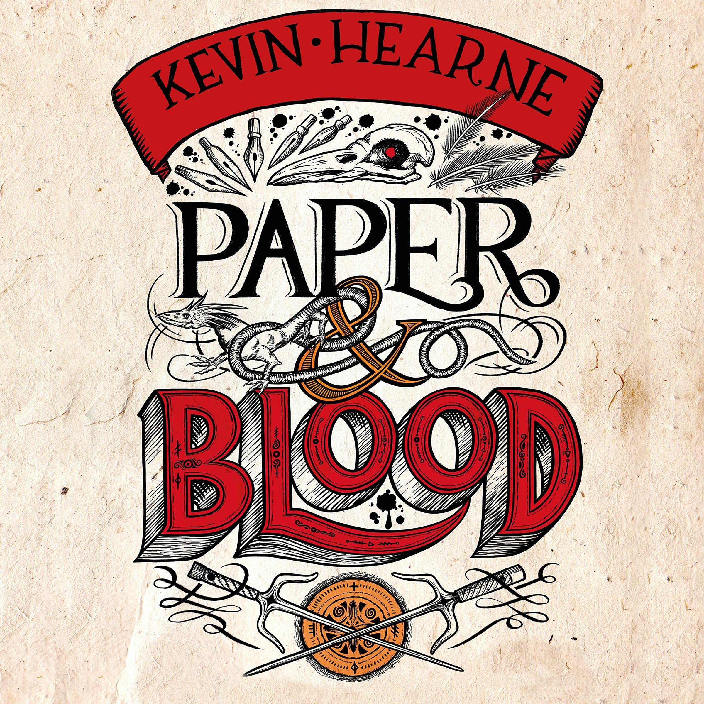 Cover art for Paper and Blood
