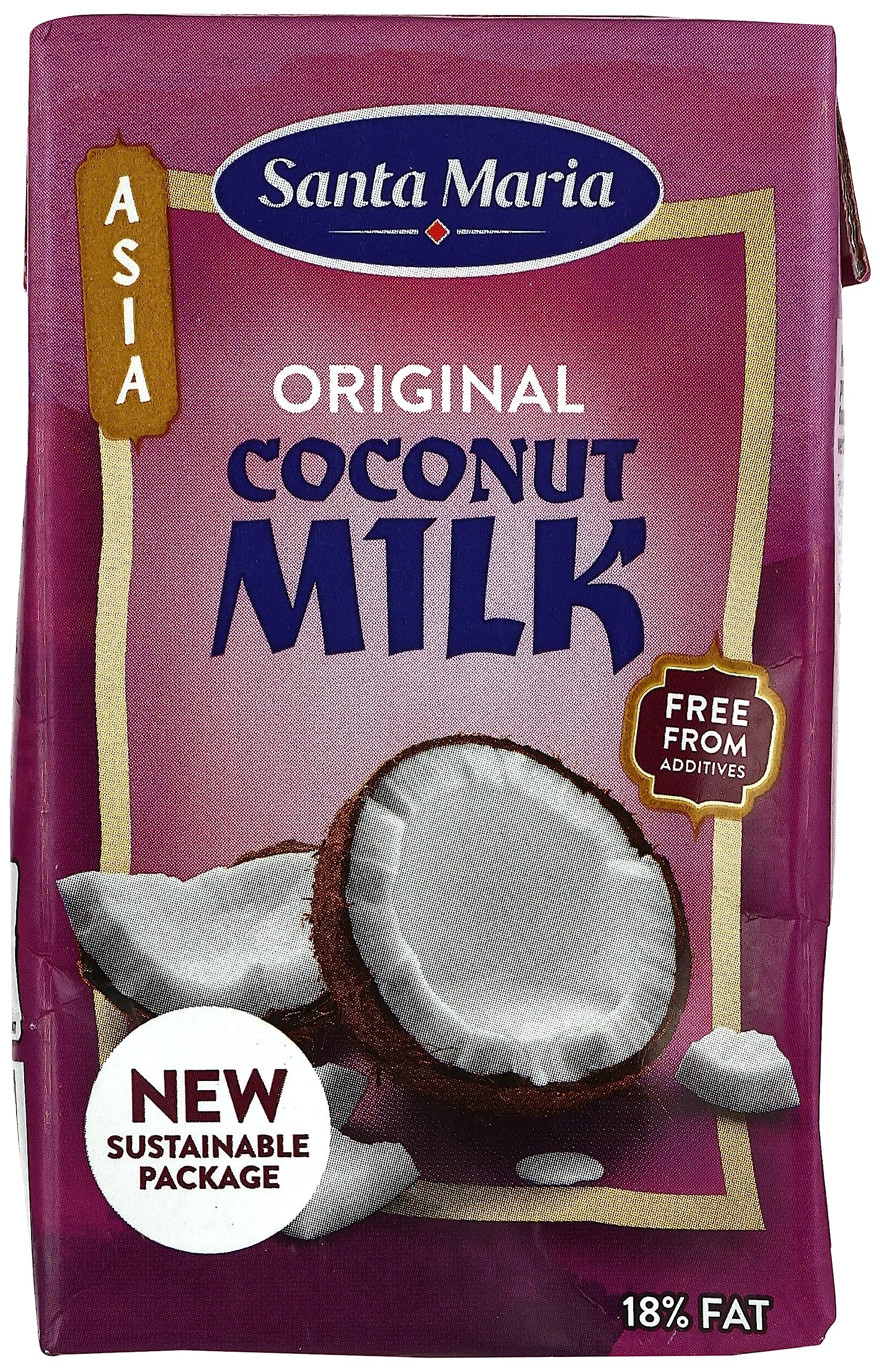 SANTA MARIA COCONUT MILK ORIGINAL 250ML