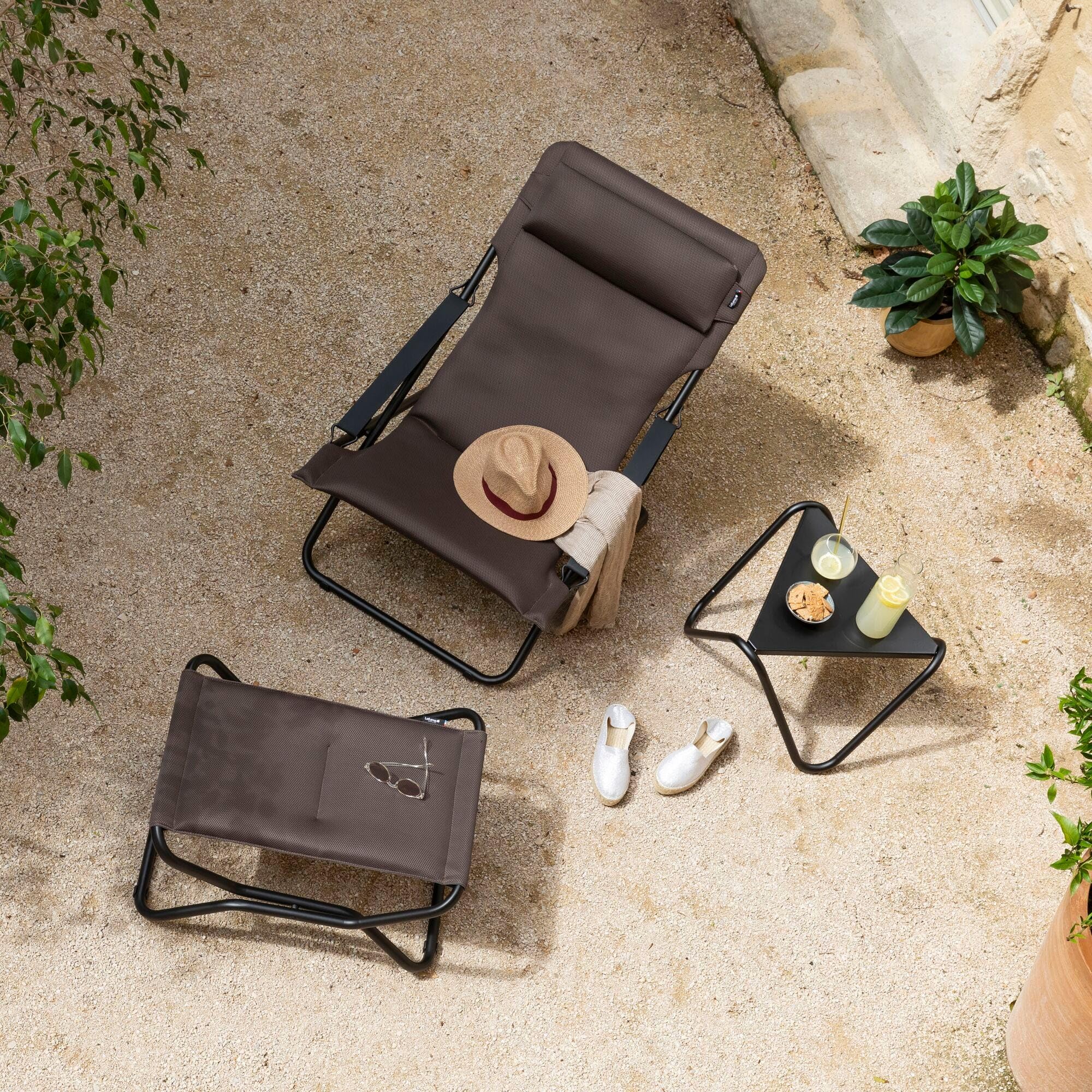 Lafuma Mobilier Leżak składany, regulowany, Transabed, Air Comfort, taupe, LFM2865-7057