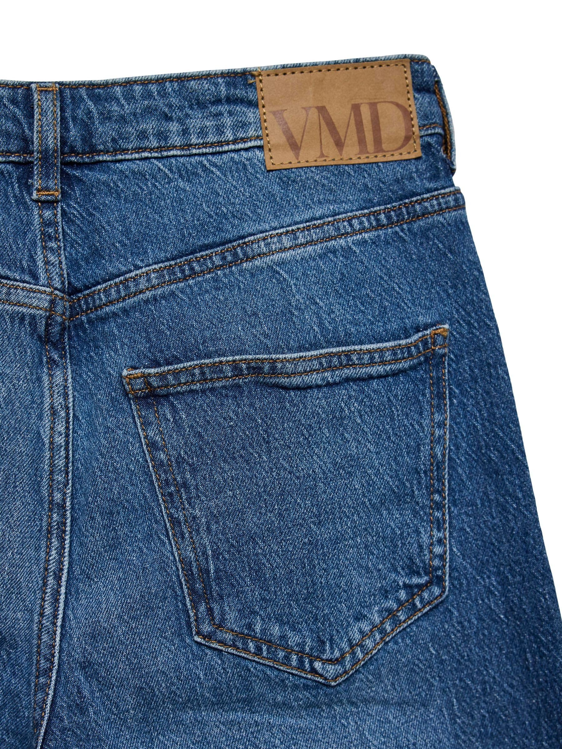 VERO MODA Jeans Wide Fit Extra Lungo, Gamba Larga e Vita Alta.