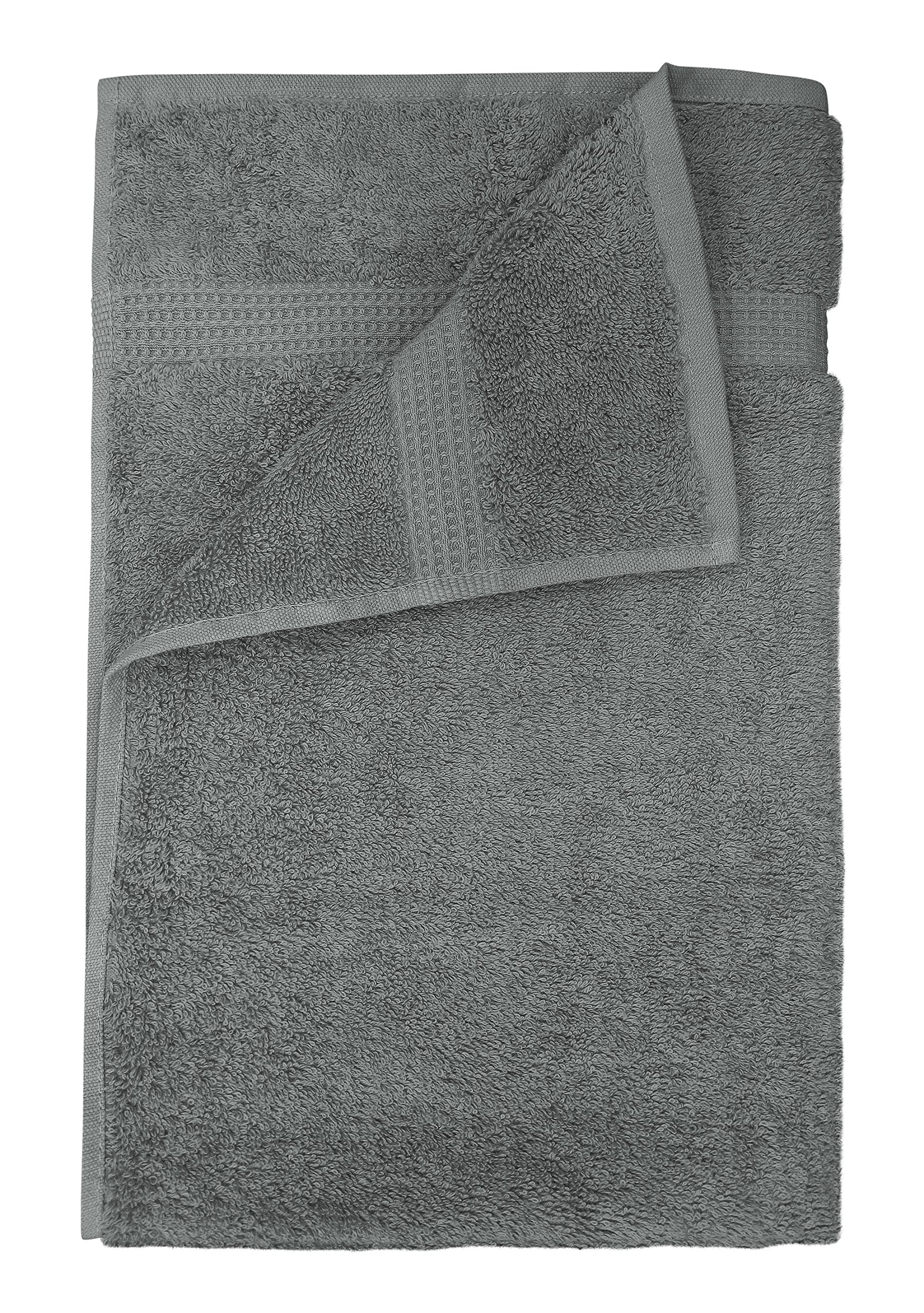 Velosso Grey Luxury Egyptian Cotton Towels 550Gsm - Bath Towel